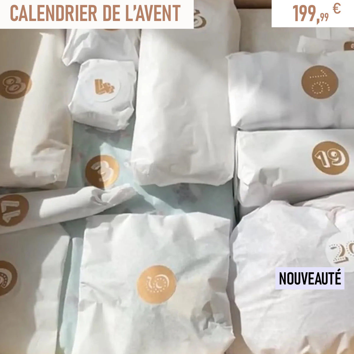 Calendrier de l'avent future maman Avent Bébé | Cadeau de grossesse original